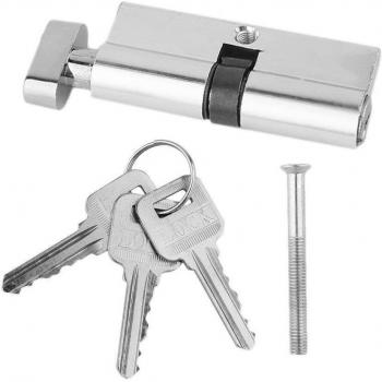 Cilindro de Seguridad para Hogar – Aluminio, 70 mm