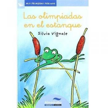 Las olimpiadas en el estanque (letra cursiva)