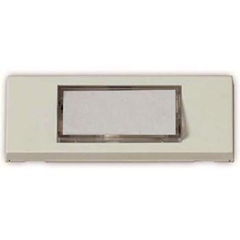 Plaque de sonnette Heidemann 24 V/1 A avec porte-nom