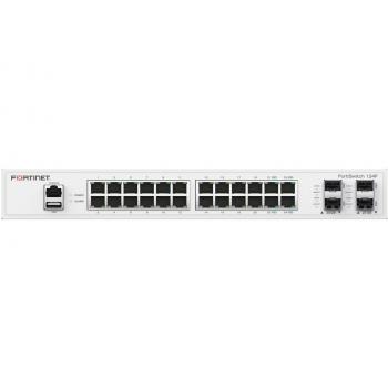 Fortinet FS-124F switch di rete L2 Gigabit Ethernet (10/100/1000) 1U Bianco (FS-124F)