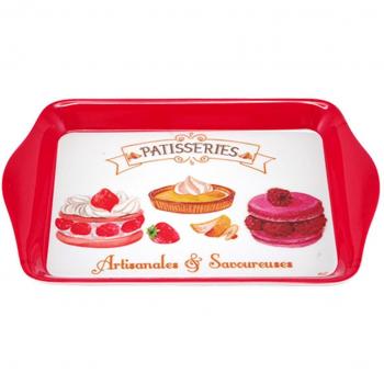 Éclat de Lily – Plateau Rouge & Blanc 21x14