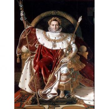 Puzzle Grafika Jean-Auguste-Dominique Ingres: Napoléon auf dem Kaiserthron, 1806 – 2000 Teile