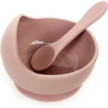 Bol de Nourriture en Silicone pour Bébés avec Ventouse et Cuillère Antidérapante