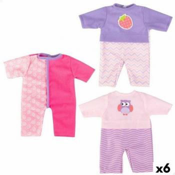 Set abbigliamento bambole Colorbaby 3 modelli 6 set