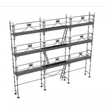 Matisère Échafaudage Façade 80m² – Structure, Planchers et Plinthes – DuoGC‑SPP