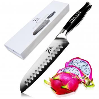 Zelite Infinity Santokumesser 7 Komfort Pro 56 HRC Edelstahl