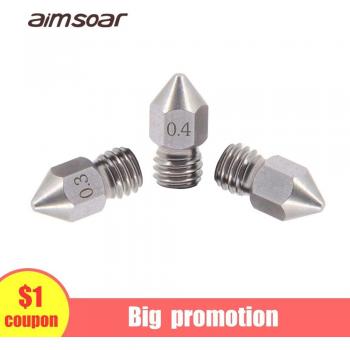 MK8 3D printer nozzle RVS 0.2mm