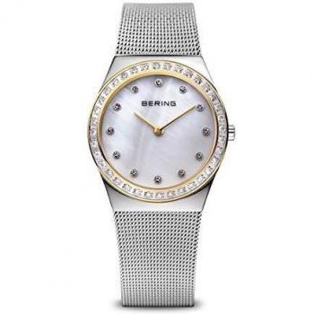 Ladies' Bering Classic Analog Watch with Stainless Steel Band
