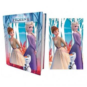 Puzzle libro lenticular Prime 3D Disney Frozen II Elsa Anna y Olaf 300 Piezas