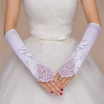 Guantes Sin Dedos con Gancho Lentejuelas