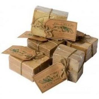 Savon d’Alep 20 % Aromatique Olivine et Laurier
