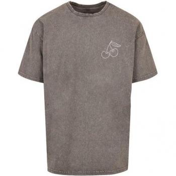 Merchcode Cherry Acid Damen? – Ohne – Oversized T-Shirt Herren (100% Baumwolle)
