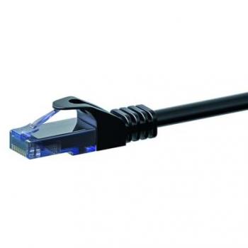 Danicom Cat6a RJ45 Kabel 10 m – 100 % Kupfer – Schwarz – U/UTP