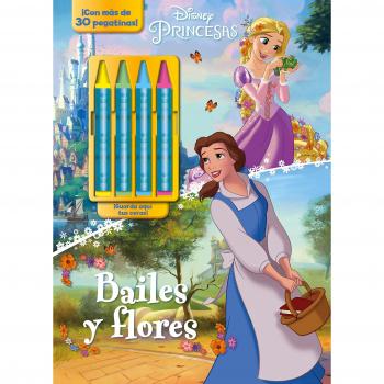 Princesas. Ceras. Bailes y flores: Actividades con ceras (Tapa blanda).