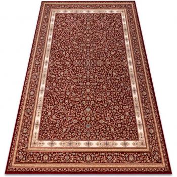 RUGSX Alfombra De Lana Nain Ornamento Burdeos-Beige Red 80x150