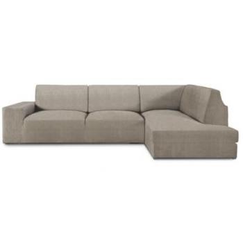 Funda para chaise longue de brazo largo derecho Eysa roc Marrón Glacé 110 x 120 x 500 cm