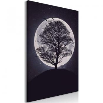 Tableau Toile Arbre Solitaire 80x120cm