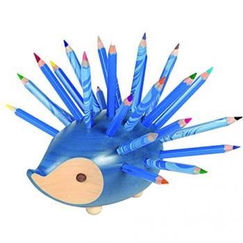 Kohinoor 24‑Color Blue Pencil Rack “Hedgehog” – Imported Quality (9960M24002)