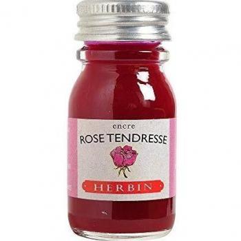 Set mit 6 x Herbin Füllertinte, je 10ml in Zartrosa