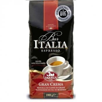 Saquella Bar Italia Gran Crema Espresso Kaffeebohnen, 1000g