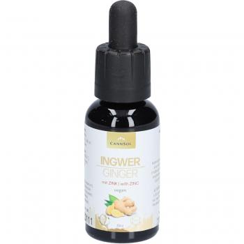 Zink‑Ingwer‑Tropfen von Cannsol 30 ml