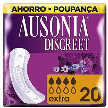 AUSONIA 1230-38275 Serviette Anatomique Ausonia Discreet pour Incontinence