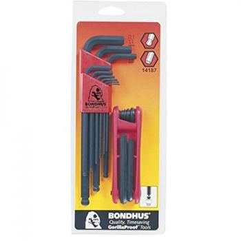Set de clés hexagonales Bondhus 2-8 mm