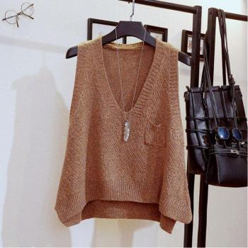 Veste Sans Manches Ample
