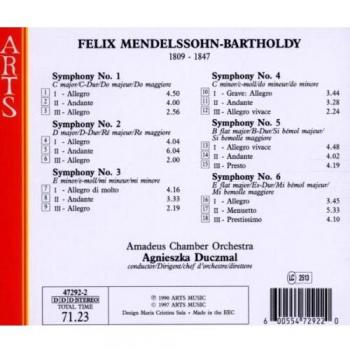 Felix Mendelssohn: Symphonies for Strings Nos. 1-6
