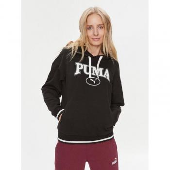 Sudadera Negra Puma Squad para Mujer