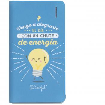 Mr Wonderful Power Bank 6000 mAh Alegrarte
