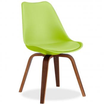 Holzstuhl SuperStudio Cross – PU, grün, 68 x 36 x 4,5 cm