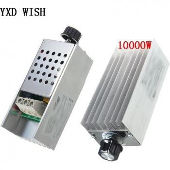 High Power 10000W 25A Voltage Regulator Dimmer Switch AC 110V/220V