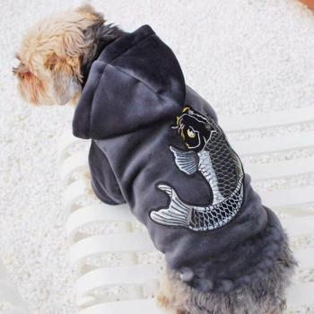 Abrigo de peluche para perros