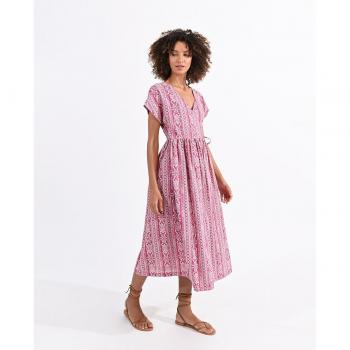 MOLLY BRACKEN Abito estivo lungo con scollo incrociato