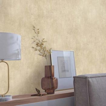 Papel de Pared Vinílico Beige 53cm x 10m