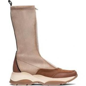Botas de Piel Marrón para Mujer