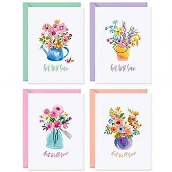 Sweetzer & Orange Get Well Cards with Envelopes