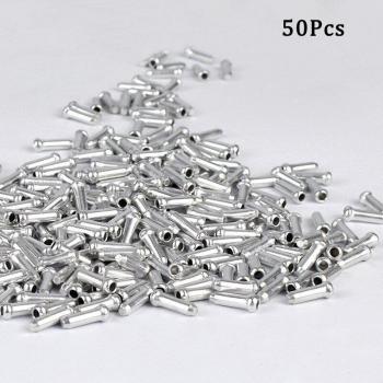 50pcs Bike Shifter Inner Cable Tips Crimps