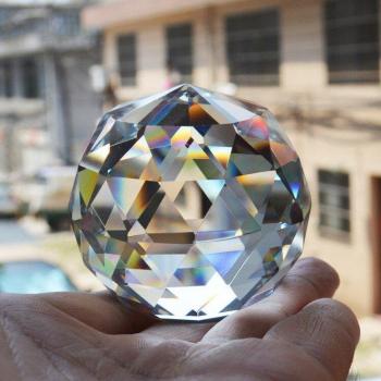 Glass Bubble Ball Light Pendant