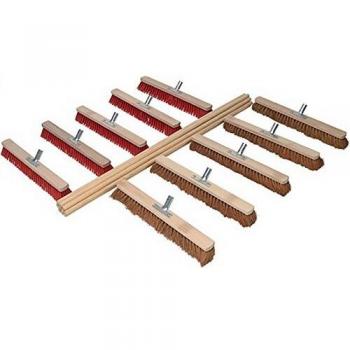 Pack de balais 5 coco/Elaston avec 10 manches de 1400 mm