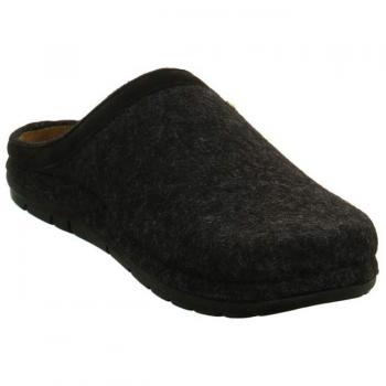 Rohde 6740 Rodigo-H Pantoletten Hausschuhe Herren Weite G, Schuhgröße:39 EU, Farbe:Grau