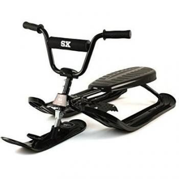 Snowracer Curve SX Trineo de Color Negro