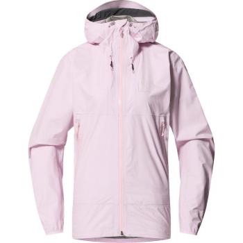 Gore‑Tex II Chaqueta L.I.M de Haglöfs, color rosa blanquecino