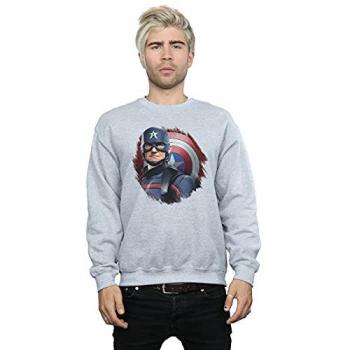 Sudadera con Capucha Marvel Capitán América