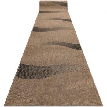 Sizal Floorlux ContrastRunner 2022 120 cm Beige/Black