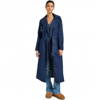 Trench-coat Lee Home Bound en denim bleu