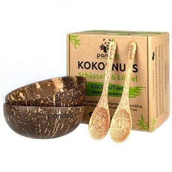 Pandoo Coconut Set Bowls & Spoons Geschirrset