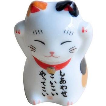 Japanese Lucky Cat Chopstick Holder