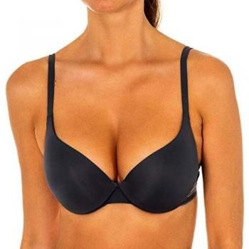 Sujetador Dim Corbeille Ampliforme, Gris, 90C para Mujer